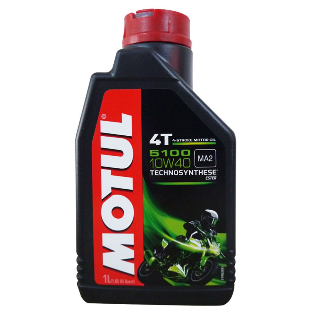 Motul Motoröl 5100 10W40 4T 1 L, Brown, 41185 von Motul