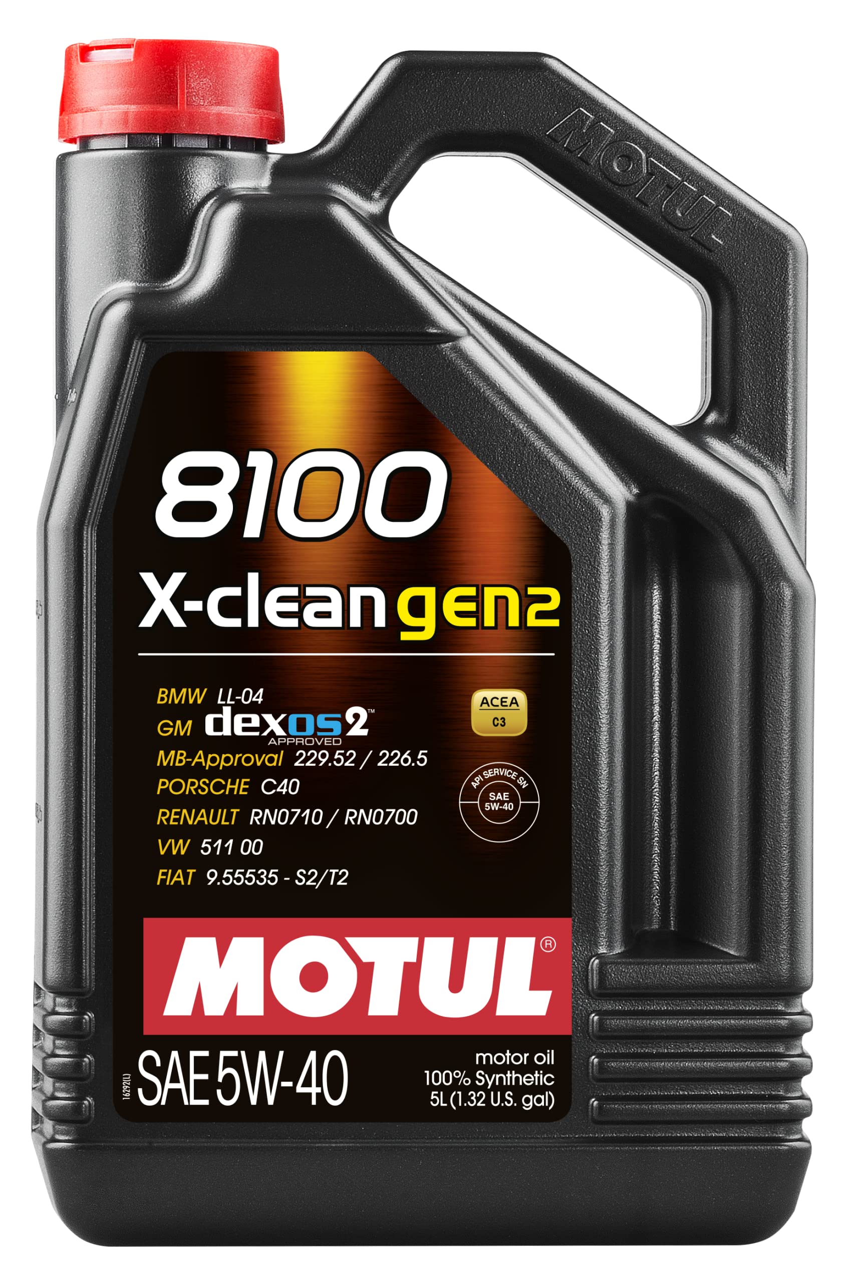 Motul 8100 X-clean gen2 5W-40 C3 5 Liter | 109762 Motul 8100 X-clean gen2 5W-40 C3 5 Liter | 109762 von Motul