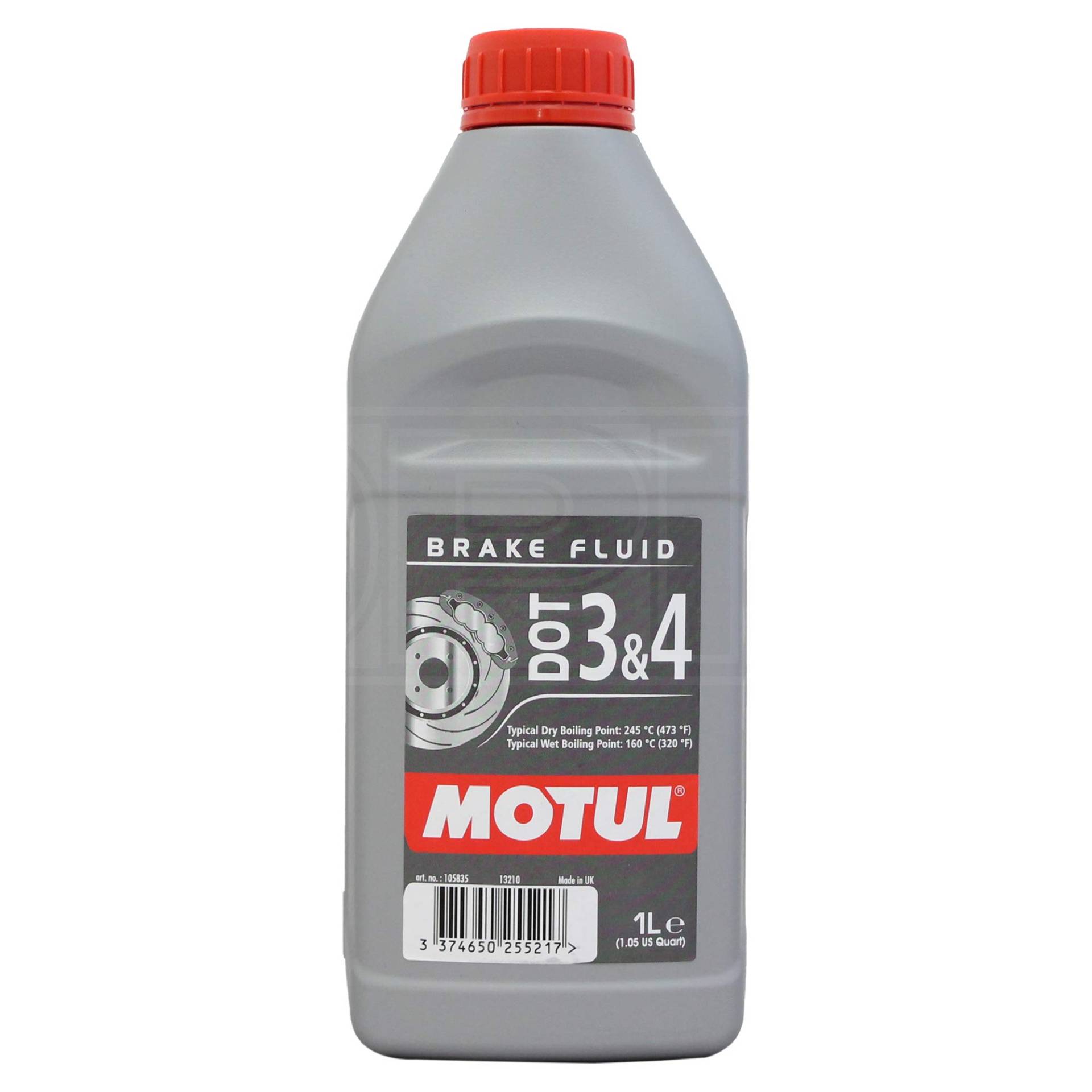 Motul DOT 3 & 4 Brake Fluid Bremsflüssigkeit 1 Liter von Motul