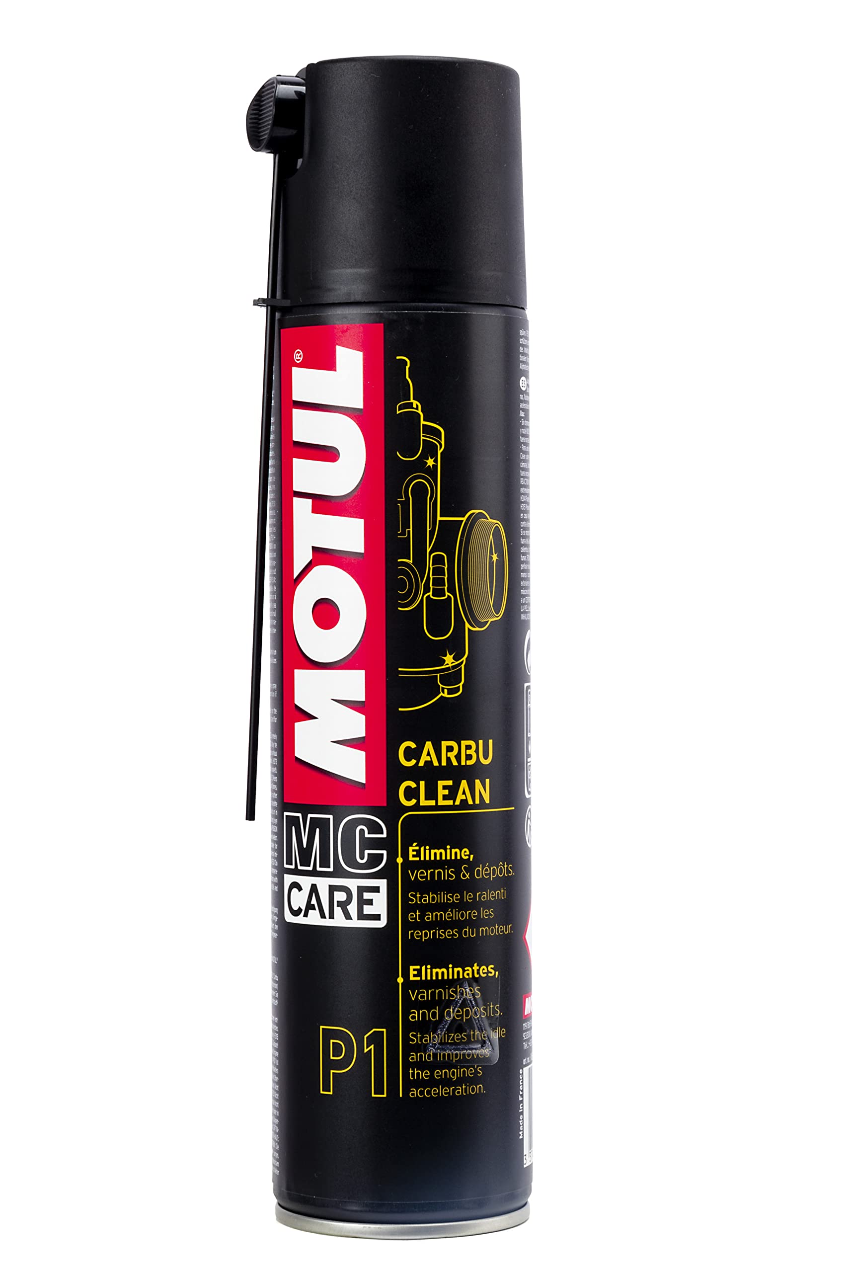 Motul Mccare P1 Carbu Clean Vergaserreiniger 105503 400Ml von Motul