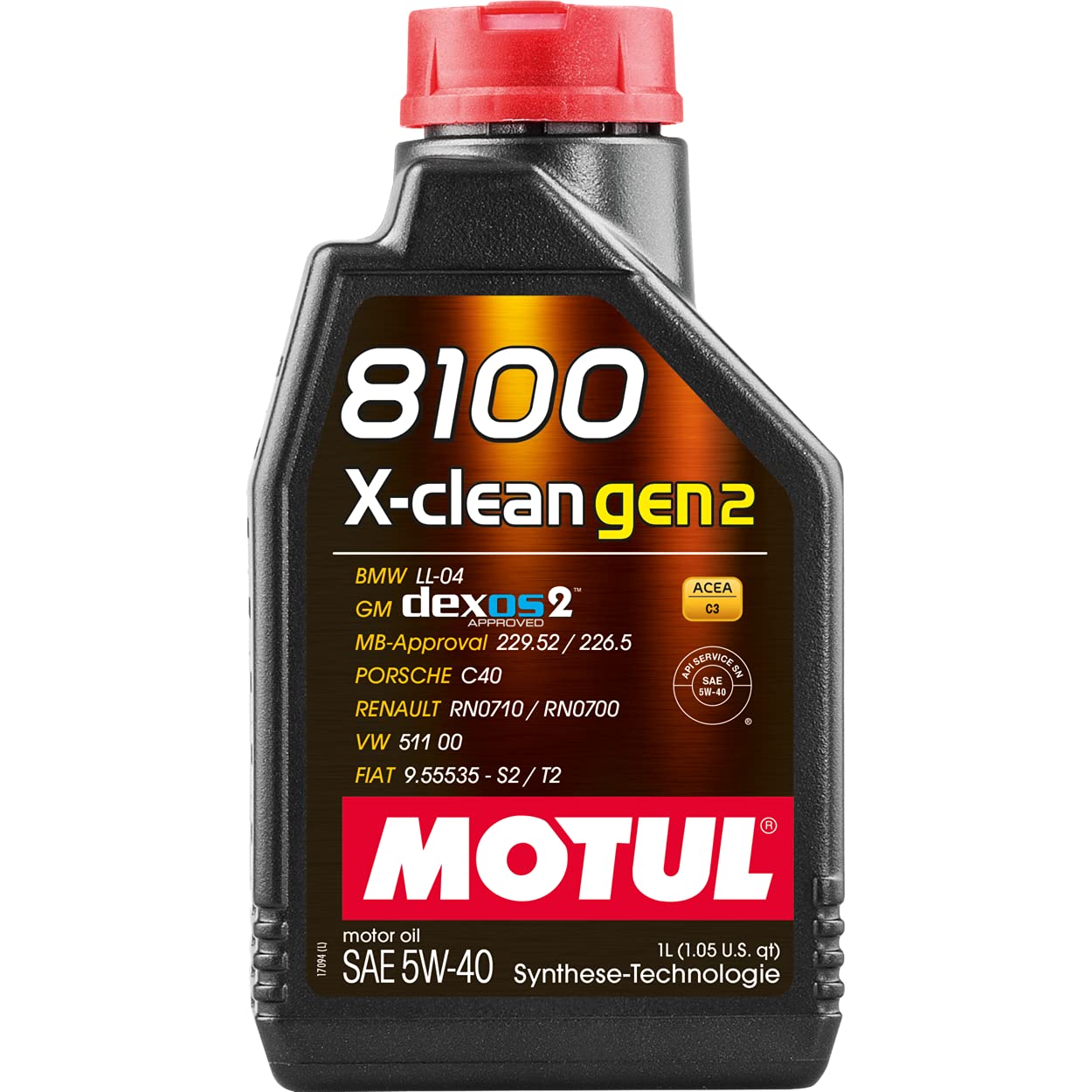 Motul Motorenöl 8100 X-CLEAN GEN2 SAE 5W-40 Motul Motorenöl 8100 X-CLEAN GEN2 SAE 5W-40 von Motul