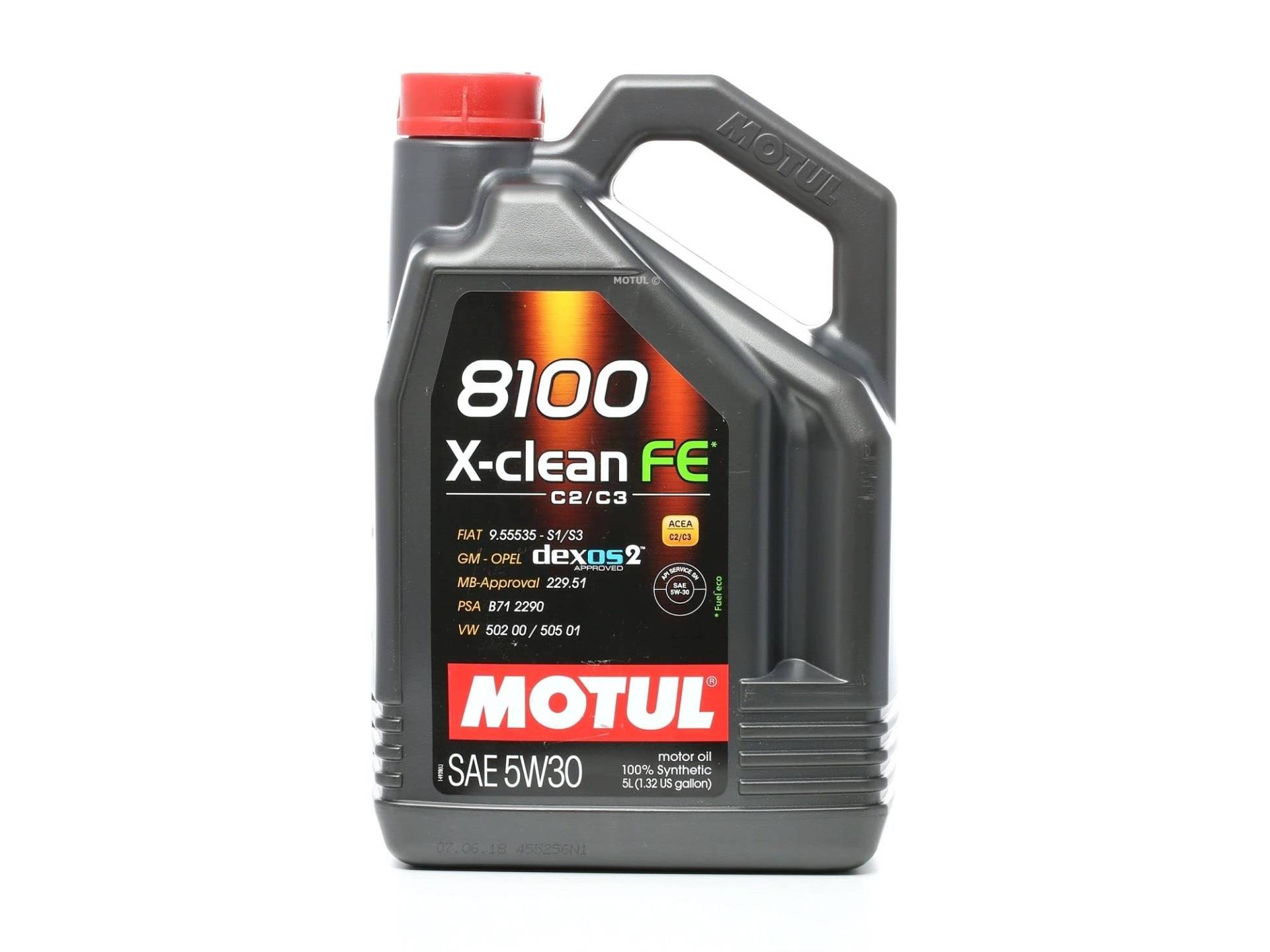 Motul NON APPLICABLE motoröle 8100 X-clean FE 5W30 C2/C3 5 L von Motul