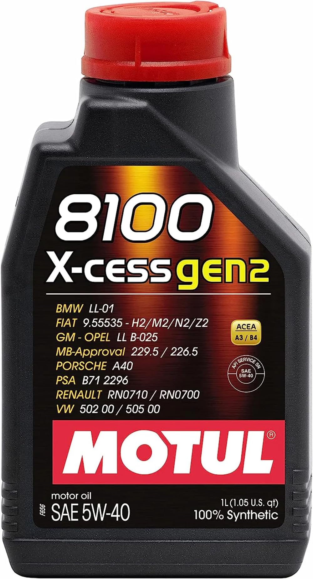 Olio Auto Motul 8100 X-cess gen2 5W40-1 lt von Motul