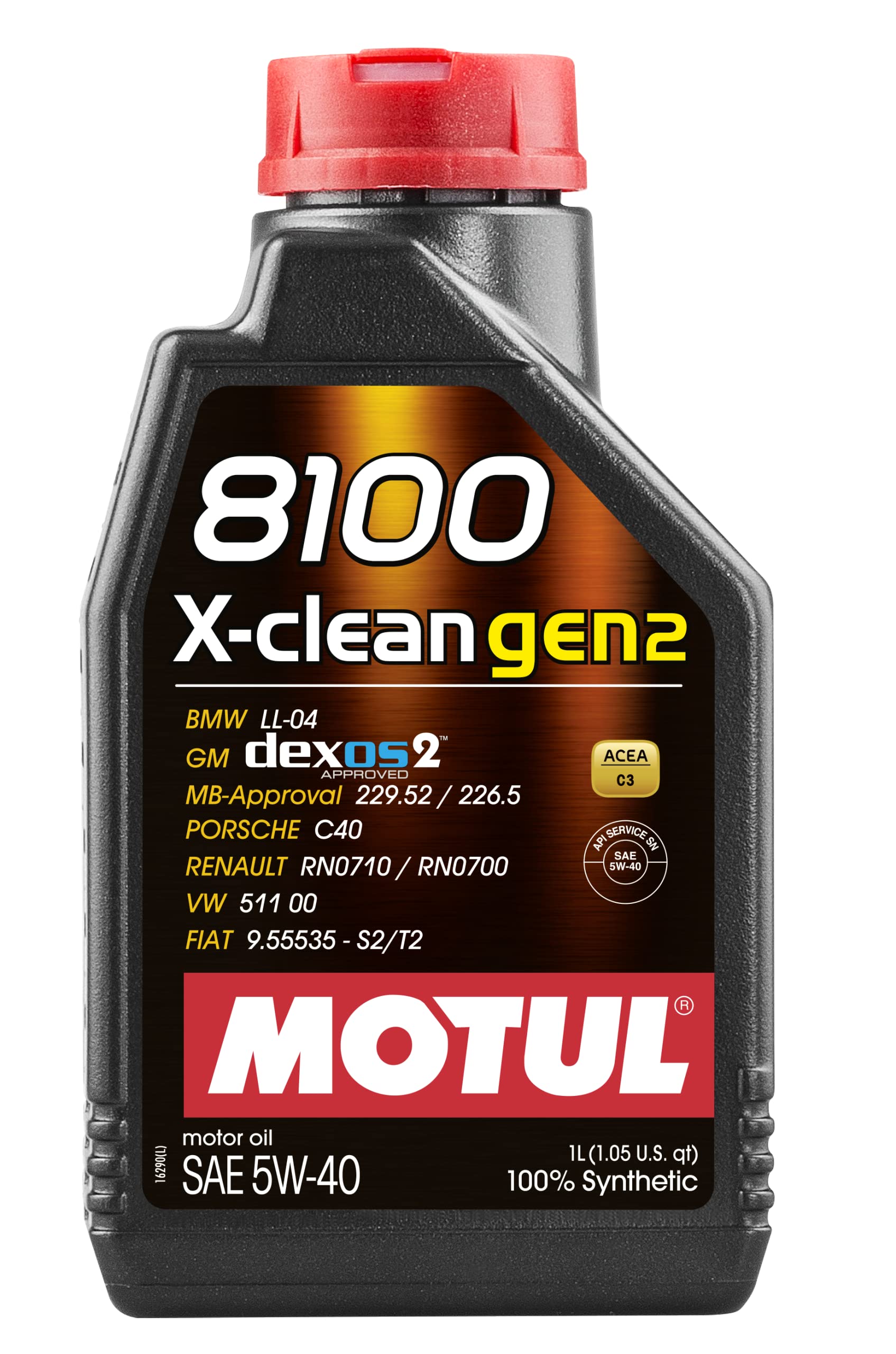 Olio Auto Motul 8100 X-clean gen2 5W40 dexos2 - 1 lt Olio Auto Motul 8100 X-clean gen2 5W40 dexos2 - 1 lt von Motul