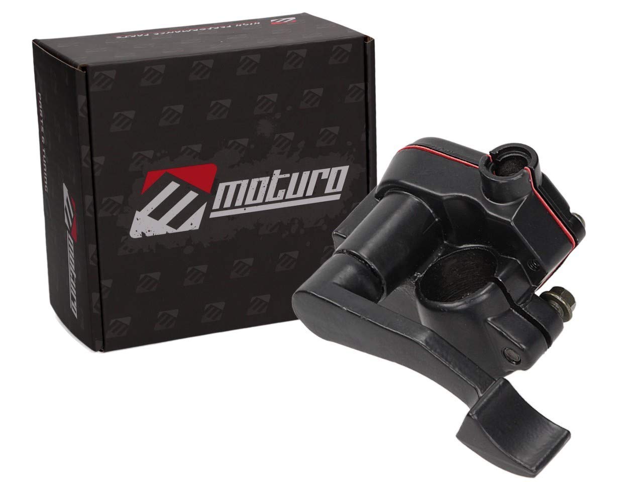 Moturo Daumengas schwarz für 50-125ccm ATV Quad Dirt Bike Pocket Bike von Moturo