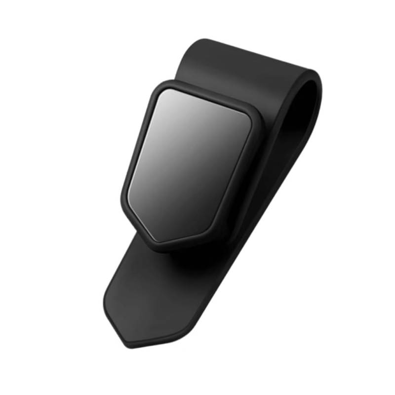 Mounteps 【1 oder 2 Stück Universal Auto Sonnenblende Sonnenbrillenhalter】 Geeignet für verschiedene Größen von Brillen mit Clip-Design (Schwarz) von Mounteps