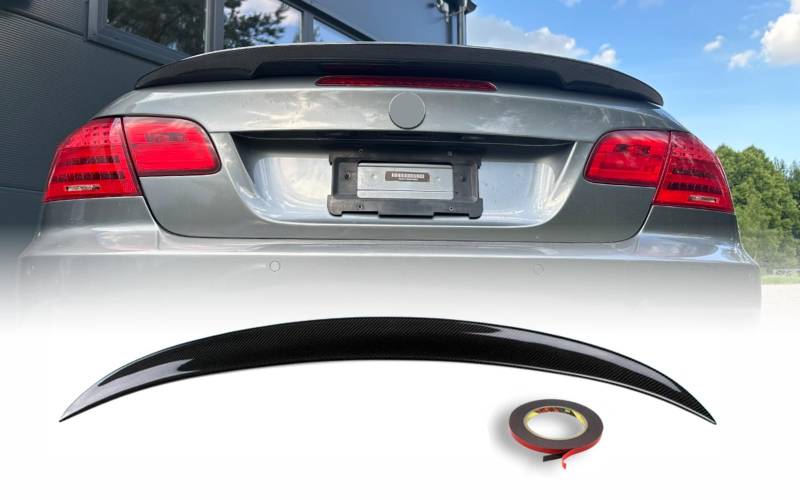MpTuned BMW E93 M Performance Heckspoiler Carbon Optik für 3er 2007-2013 cabriolet 318i 320i 330i 340i m340i 318d 320d 330d 340d m340d von MpTuned