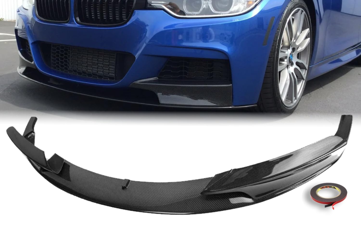 MpTuned BMW F30 F31 Frontstoßstangenspoiler Carbon Optik für 3er 2011 2012 2013 2014 2015 2016 2017 2018 2019 M Sport MpTuned BMW F30 F31 Frontstoßstangenspoiler Carbon Optik für 3er 2011 2012 2013 2014 2015 2016 2017 2018 2019 M Sport von MpTuned