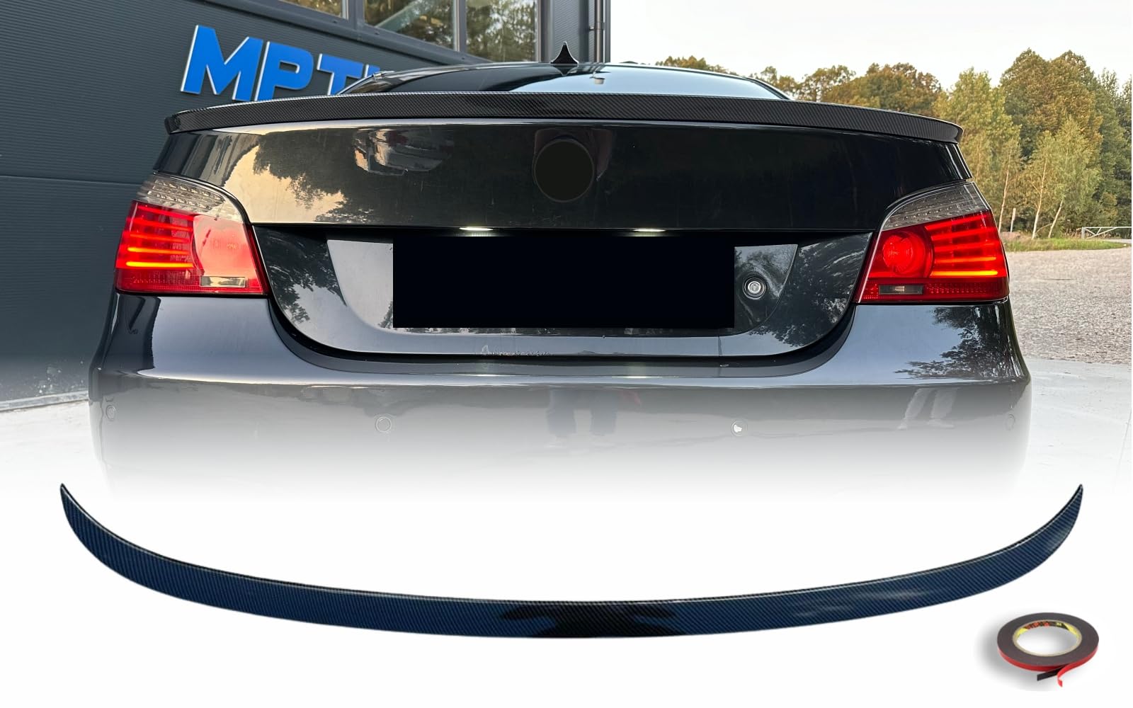 MpTuned BMW E60 M Performance Heckspoiler Carbon Optik für 5er 2004–2009 Limousine 518i 520i 525i 530i 535i 550i 518d 520d 525d 53d MpTuned BMW E60 M Performance Heckspoiler Carbon Optik für 5er 2004–2009 Limousine 518i 520i 525i 530i 535i 550i 518d 520d 525d 53d von MpTuned