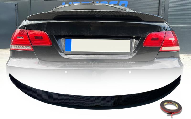 MpTuned E92 M Performance Heckspoiler Carbon Optik für BMW 3er 2007-2013 Coupe 318i 320i 330i 340i m340i 318d 320d 330d 340d m340d von MpTuned