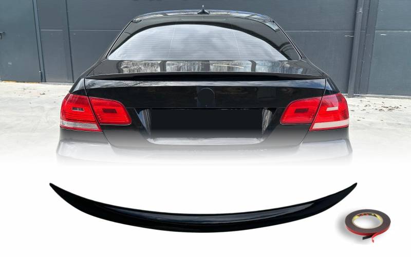 MpTuned E92 M Performance Heckspoiler glänzend schwarz für 3er 2007 2008 2009 2010 2011 2012 2013 Coupe 318i 320i 330i 340i m340i 318d 320d 330d 340d m340d von MpTuned