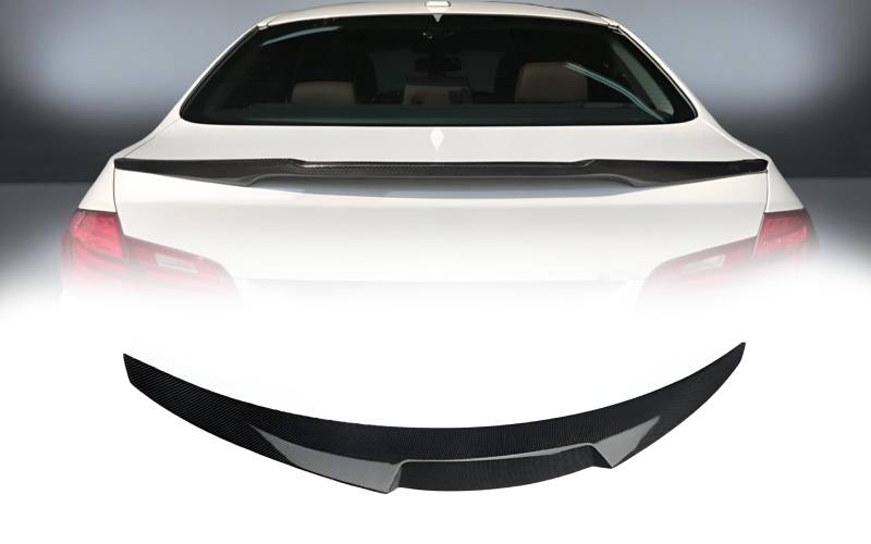 MpTuned BMW F10 M4 Stil Heckspoiler Carbon Optik für BMW 5er 2010–2017 Limousine 518i 520i 530i 540i m550i 518d 520d 530d 540d von MpTuned