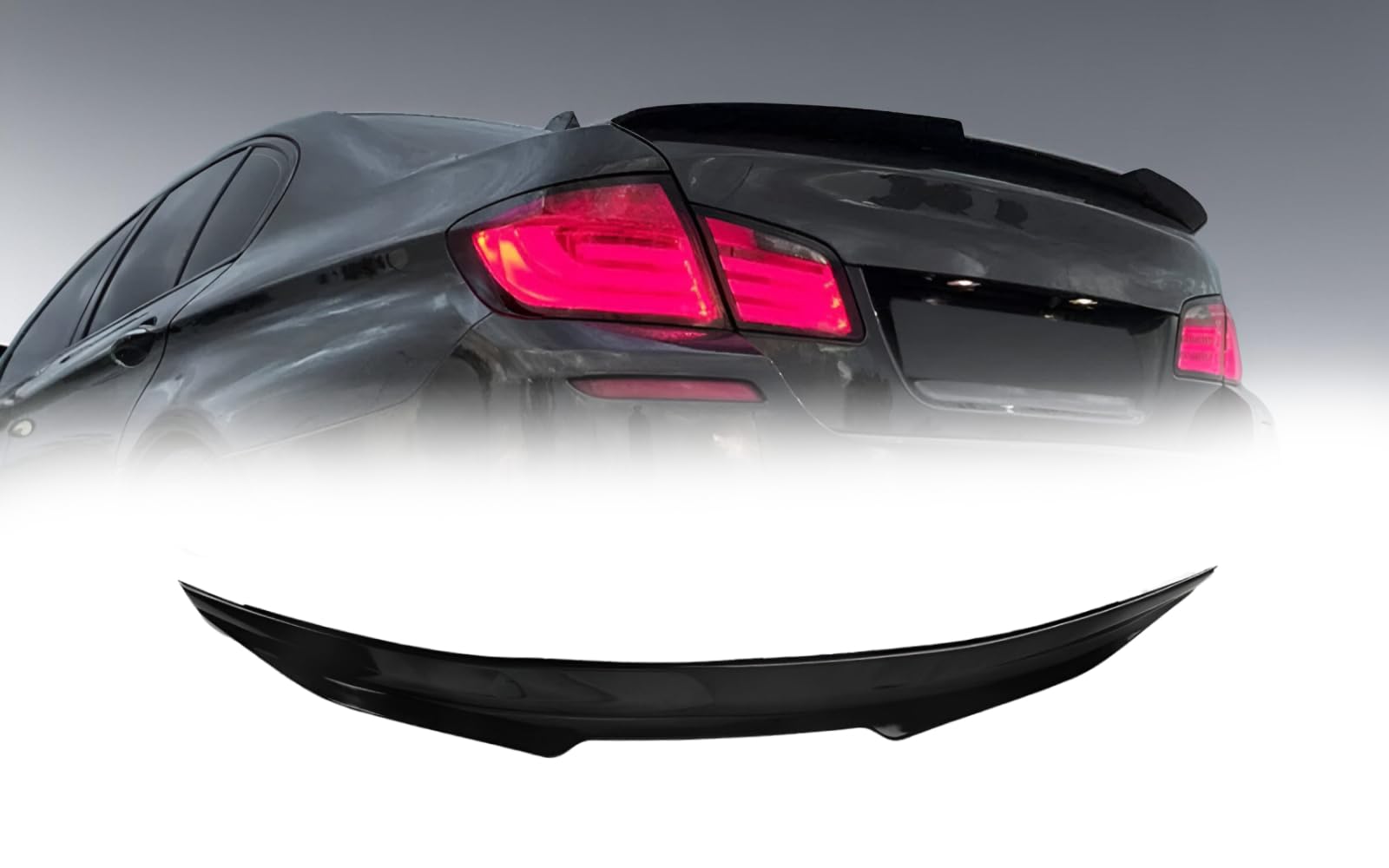 MpTuned BMW F10 Heckspoiler M4 Stil glänzend schwarz für 5er 2010–2017 Limousine 518i, 520i, 530i, 540i, m550i, 518d, 520d, 530d, 540d MpTuned BMW F10 Heckspoiler M4 Stil glänzend schwarz für 5er 2010–2017 Limousine 518i, 520i, 530i, 540i, m550i, 518d, 520d, 530d, 540d von MpTuned
