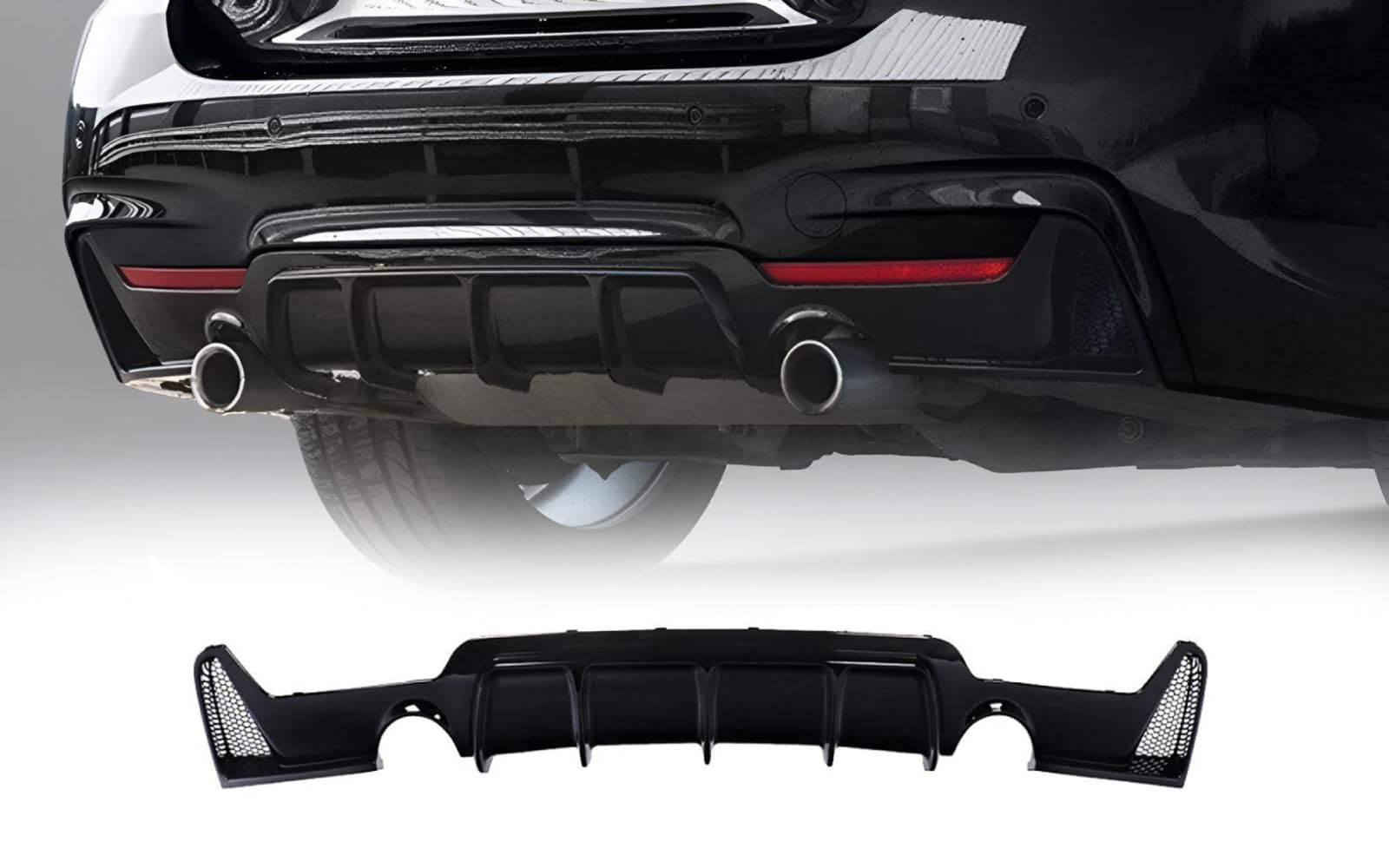 MpTuned BMW F32 F33 F36 Diffusor schwarz glänzend für BMW 4er 2014–2019 435i, 440i, 435d, 440d, Heckdiffusor MpTuned BMW F32 F33 F36 Diffusor schwarz glänzend für BMW 4er 2014–2019 435i, 440i, 435d, 440d, Heckdiffusor von MpTuned