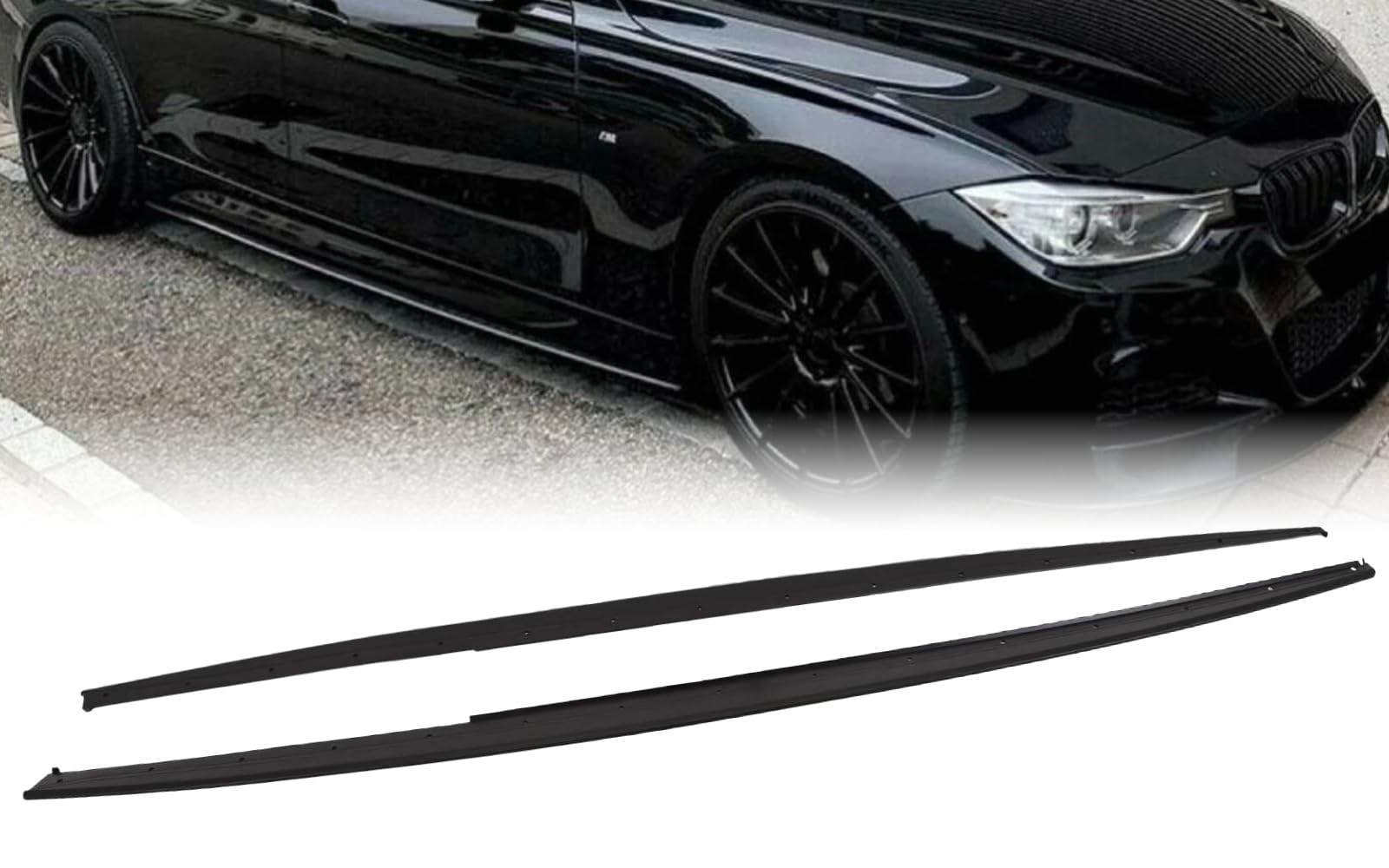 MpTuned F30 F31 Seitenschweller schwarz glänzend für BMW 3er F30 F31 2011-2019 318i 320i 330i 335i 340i 318d 320d 330d 335d MpTuned F30 F31 Seitenschweller schwarz glänzend für BMW 3er F30 F31 2011-2019 318i 320i 330i 335i 340i 318d 320d 330d 335d von MpTuned