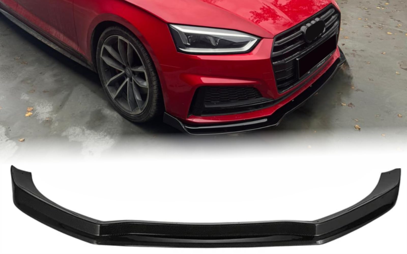 Mptuned A5 F5 Frontstoßstangenlippe Spoiler Splitter Kompatibel mit Audi A5 F5 Pre-Facelift 2016-2019 | Sportliches Design, Glänzende Oberfläche, Einfache Montage für Premium-Look Mptuned A5 F5 Frontstoßstangenlippe Spoiler Splitter Kompatibel mit Audi A5 F5 Pre-Facelift 2016-2019 | Sportliches Design, Glänzende Oberfläche, Einfache Montage für Premium-Look von MpTuned