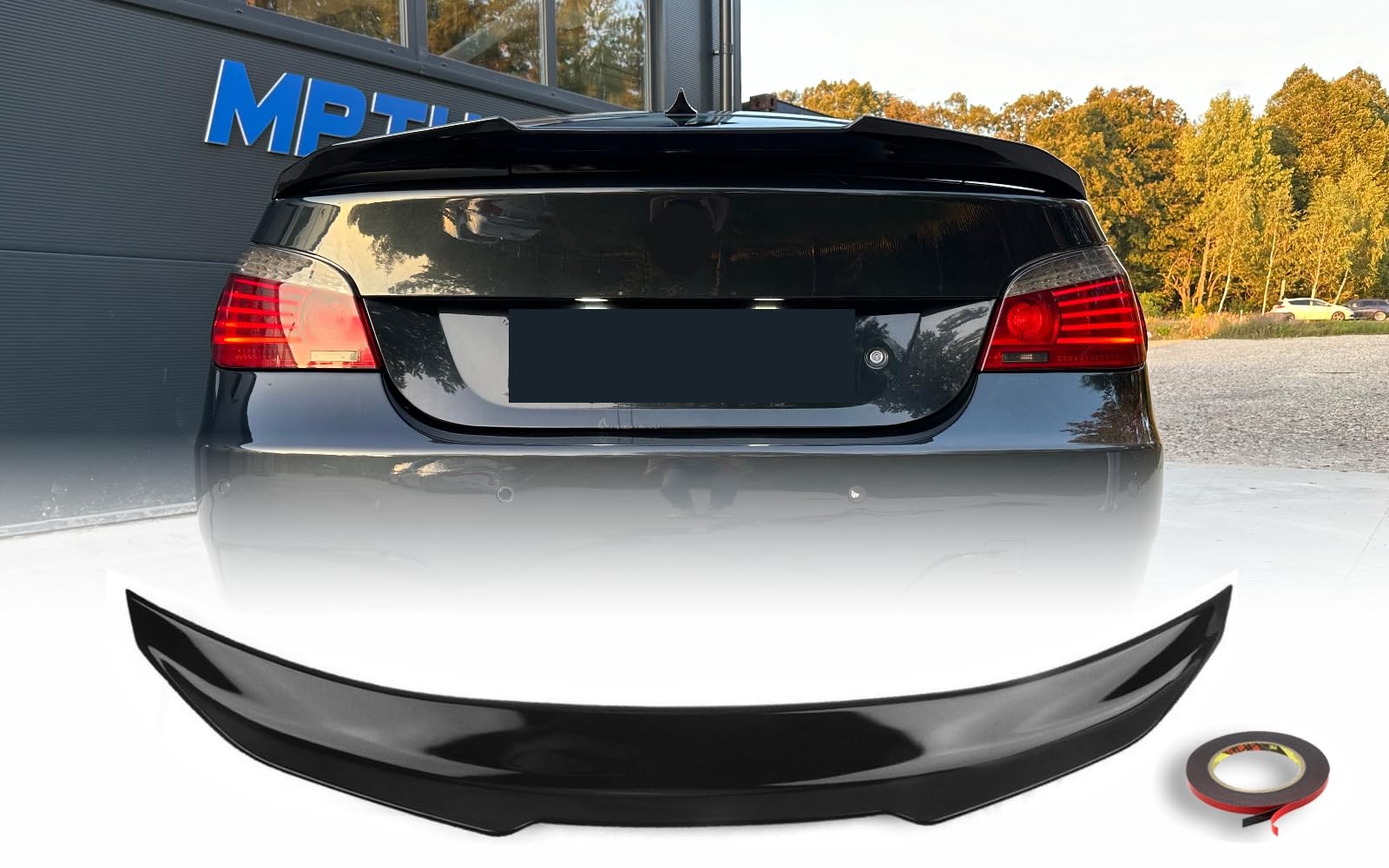 Mptuned BMW E60 PSM Stil Heckspoiler glänzend schwarz für 5er-Serie 2004–2009 Limousine 518i, 520i, 525i, 530i, 535i, 550i, 518d, 520d, 525d, 530d Mptuned BMW E60 PSM Stil Heckspoiler glänzend schwarz für 5er-Serie 2004–2009 Limousine 518i, 520i, 525i, 530i, 535i, 550i, 518d, 520d, 525d, 530d von MpTuned