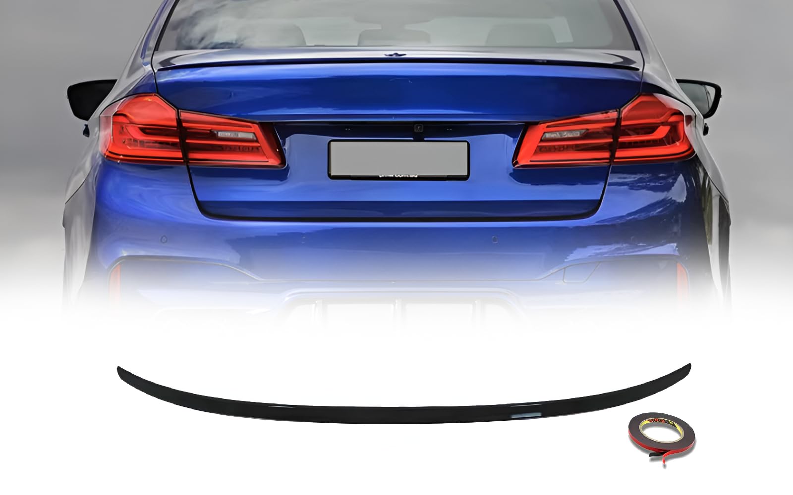 Mptuned G30 M5 Stil Heckspoiler schwarz glänzend für BMW 5er 2016- Performance Tuning Limousine 4-Türer Mptuned G30 M5 Stil Heckspoiler schwarz glänzend für BMW 5er 2016- Performance Tuning Limousine 4-Türer von MpTuned