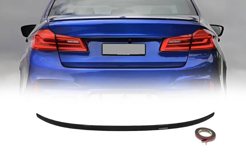 Mptuned G30 M5 Stil Heckspoiler schwarz glänzend für BMW 5er 2016- Performance Tuning Limousine 4-Türer von MpTuned