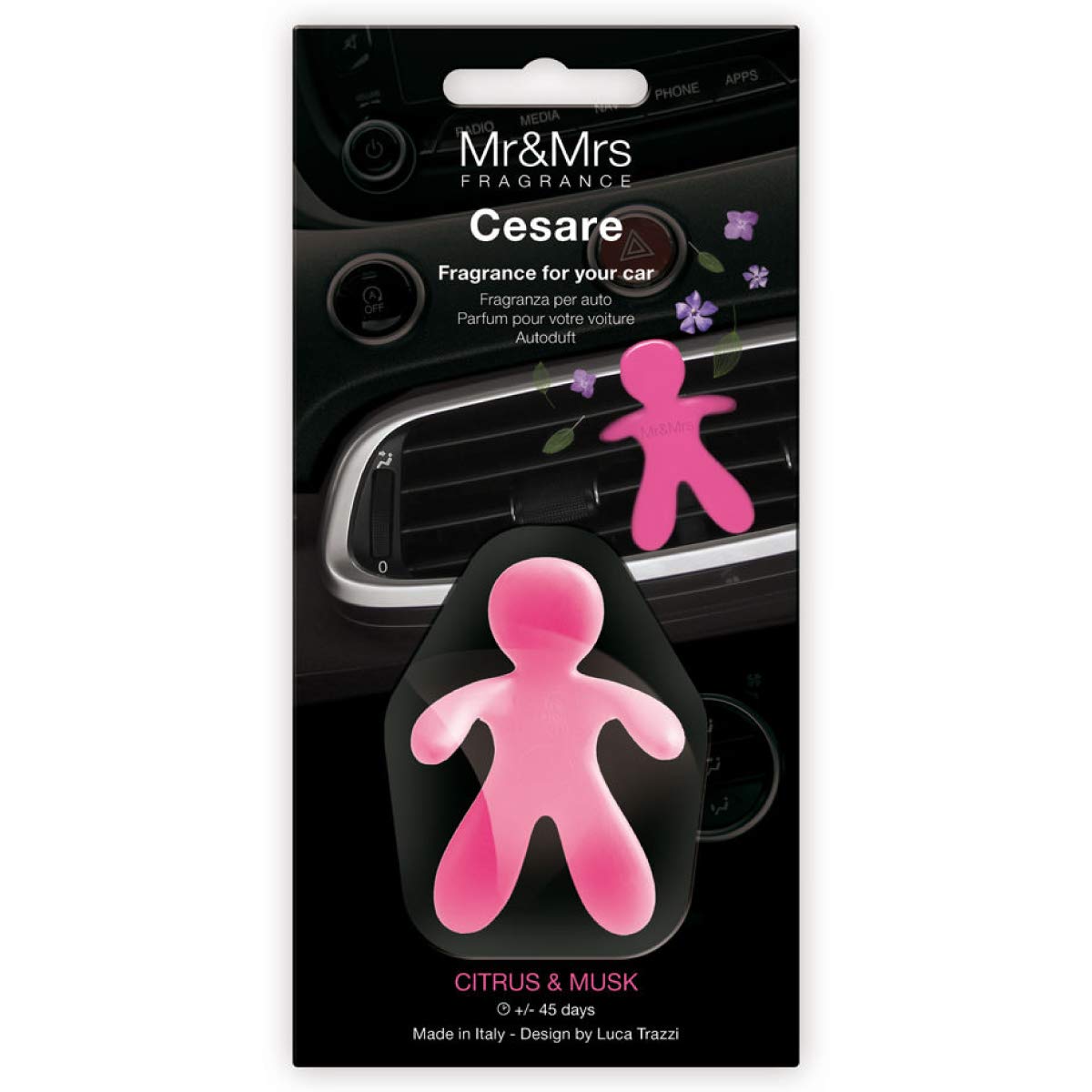Mr&Mrs Fragrance 16653700 Lufterfrischer Pink Citrus und Musk von Mr&Mrs Fragrance
