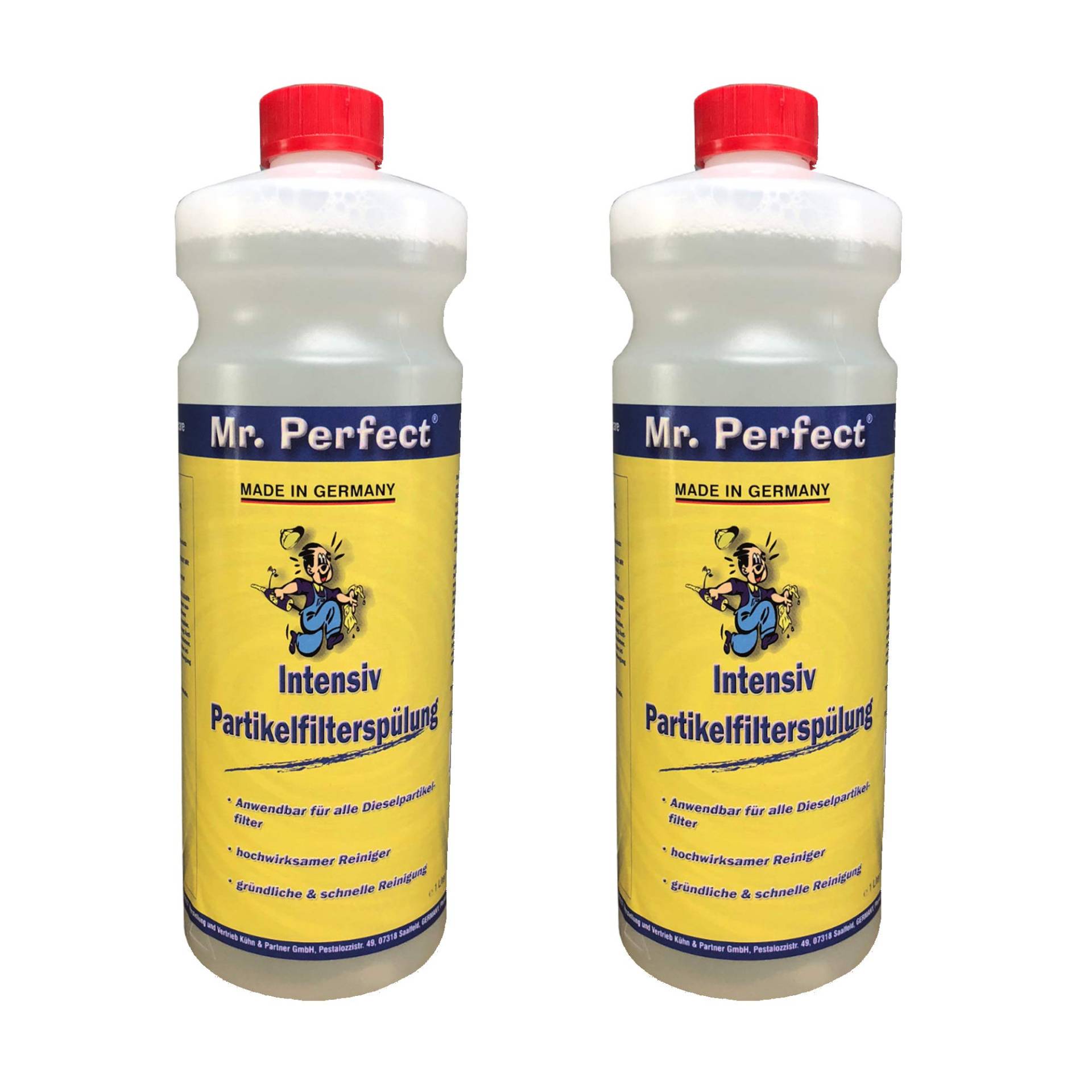 Mr. Perfect® Intensiv Diesel Partikelfilterspülung, 2 x 1L - Partikelfilterreiniger für Dieselmotoren von Mr. Perfect
