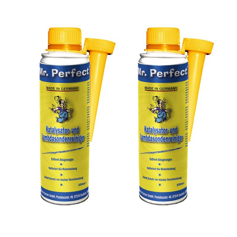 Mr. Perfect® Katalysator- und Lambdasondenreiniger, 2 x 250 ml von Mr. Perfect