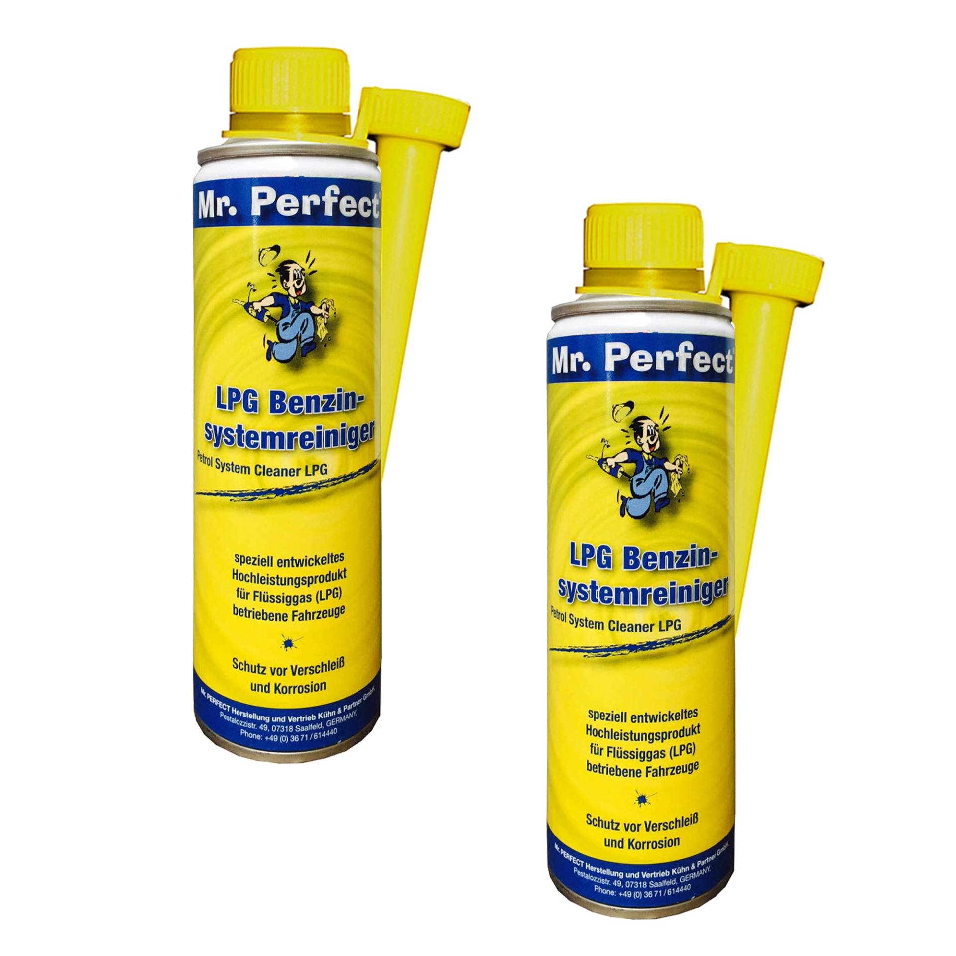 Mr. Perfect LPG Benzinsystemreiniger, 2 x 250 ml - Additiv für Autos mit Gasanlage von Mr. Perfect