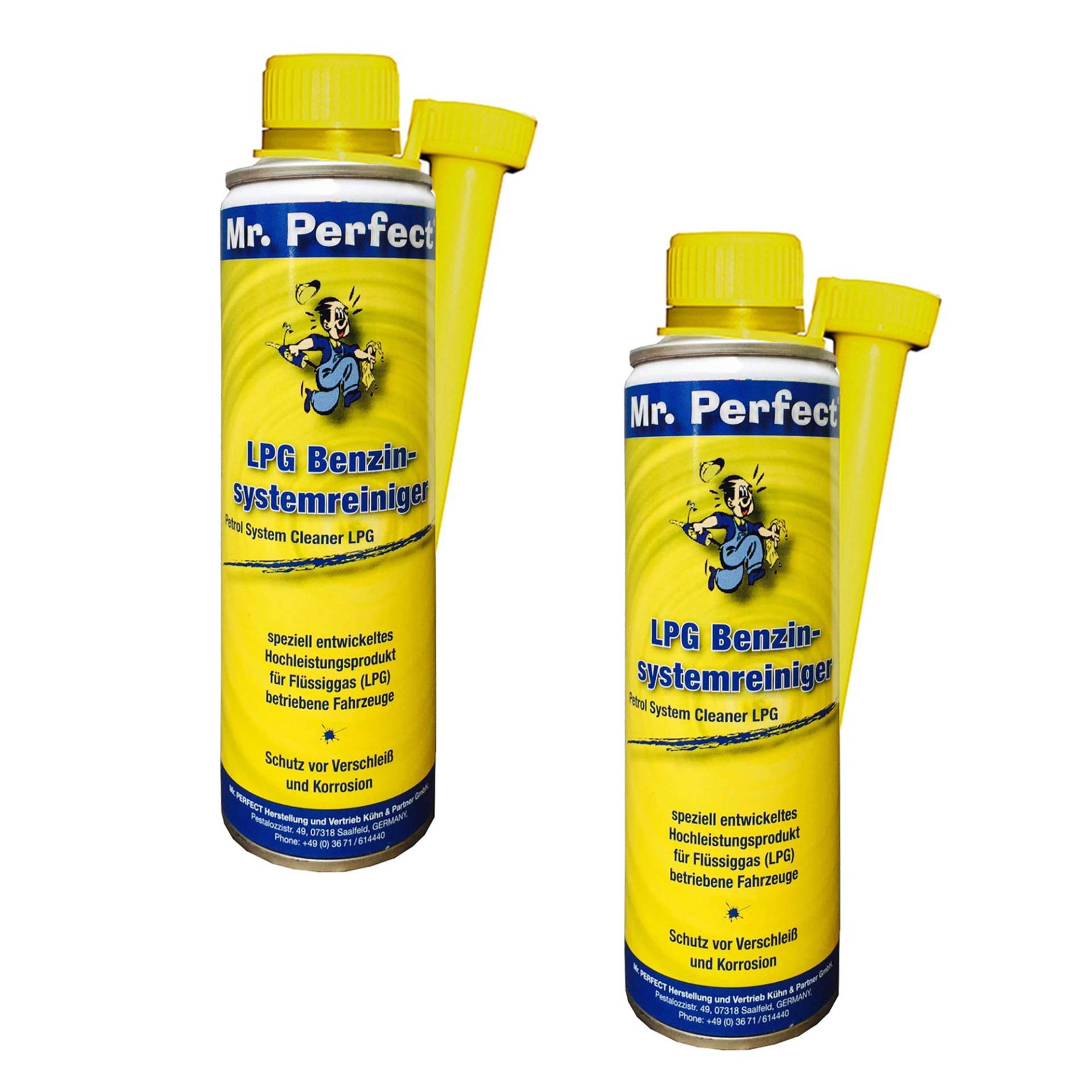 Mr. Perfect LPG Benzinsystemreiniger, 2 x 250 ml - Additiv für Autos mit Gasanlage Mr. Perfect LPG Benzinsystemreiniger, 2 x 250 ml - Additiv für Autos mit Gasanlage von Mr. Perfect