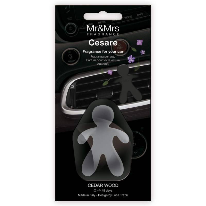 MR&MRS Fragrance CESARE Car Air Freshener Black Cedar Wood von Mr. & Mrs. JoyFragrance