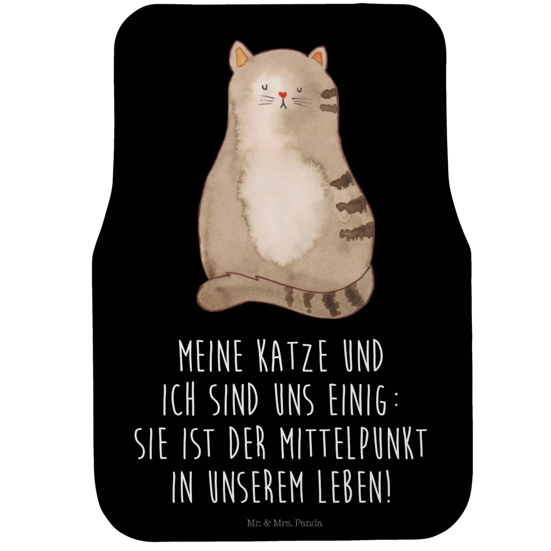 Mr. & Mrs. Panda Fahrer Autofußmatte Katze Sitzen - Geschenk, Katzenmotive, Autofußmatten, Katzenliebe, Kater, Schmutzmatte Auto, MIAU, Katzen, Mr. & Mrs. Panda Fahrer Autofußmatte Katze Sitzen - Geschenk, Katzenmotive, Autofußmatten, Katzenliebe, Kater, Schmutzmatte Auto, MIAU, Katzen, von Mr. & Mrs. Panda