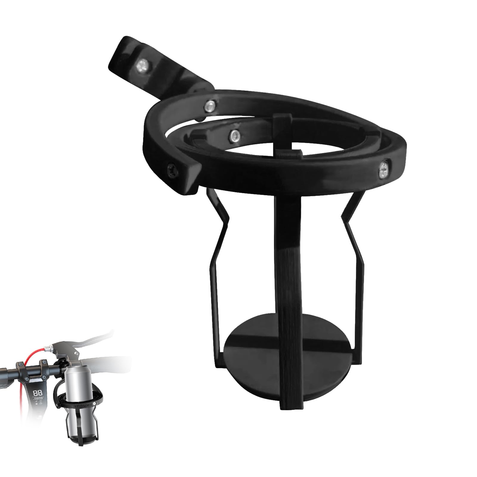 Gyroskopischer Getränkehalter 3D Motorrad Gyroskopischer Getränkehalter mit Auslaufschutz Selbstnivellierendes Gestell Getränkehalter Expander Passend für Meisten Flaschengrößen Getränkehalter (Black) Gyroskopischer Getränkehalter 3D Motorrad Gyroskopischer Getränkehalter mit Auslaufschutz Selbstnivellierendes Gestell Getränkehalter Expander Passend für Meisten Flaschengrößen Getränkehalter (Black) von Mtbricey