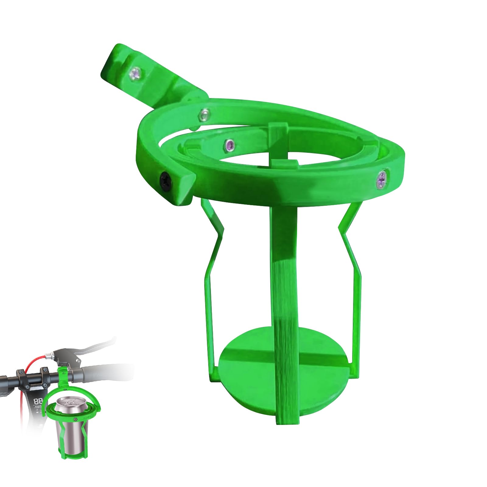Gyroskopischer Getränkehalter 3D Motorrad Gyroskopischer Getränkehalter mit Auslaufschutz Selbstnivellierendes Gestell Getränkehalter Expander Passend für Meisten Flaschengrößen Getränkehalter (Grün) Gyroskopischer Getränkehalter 3D Motorrad Gyroskopischer Getränkehalter mit Auslaufschutz Selbstnivellierendes Gestell Getränkehalter Expander Passend für Meisten Flaschengrößen Getränkehalter (Grün) von Mtbricey