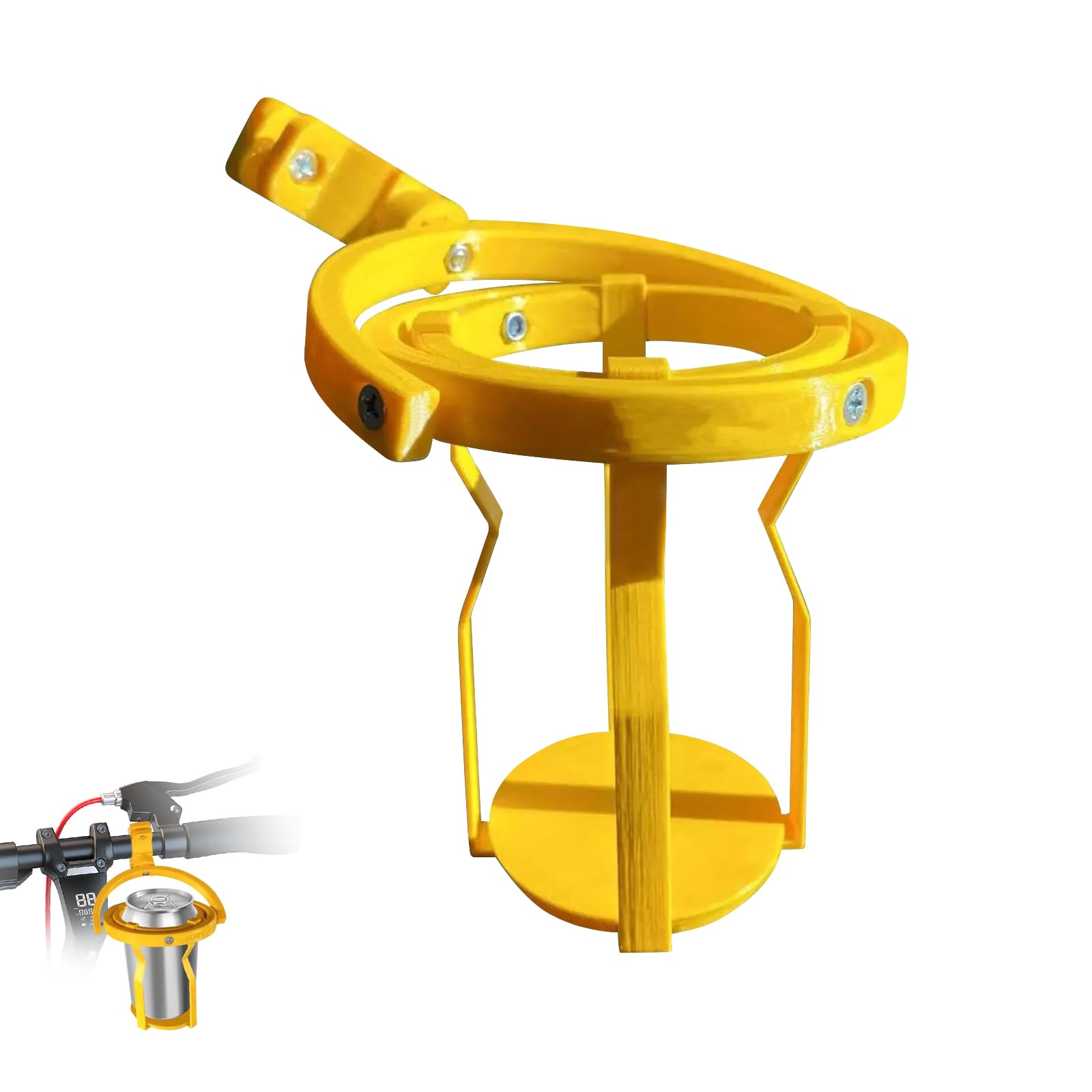 Gyroskopischer Getränkehalter 3D Motorrad Gyroskopischer Getränkehalter mit Auslaufschutz Selbstnivellierendes Gestell Getränkehalter Expander Passend für Meisten Flaschengrößen Getränkehalter (Gelb) Gyroskopischer Getränkehalter 3D Motorrad Gyroskopischer Getränkehalter mit Auslaufschutz Selbstnivellierendes Gestell Getränkehalter Expander Passend für Meisten Flaschengrößen Getränkehalter (Gelb) von Mtbricey