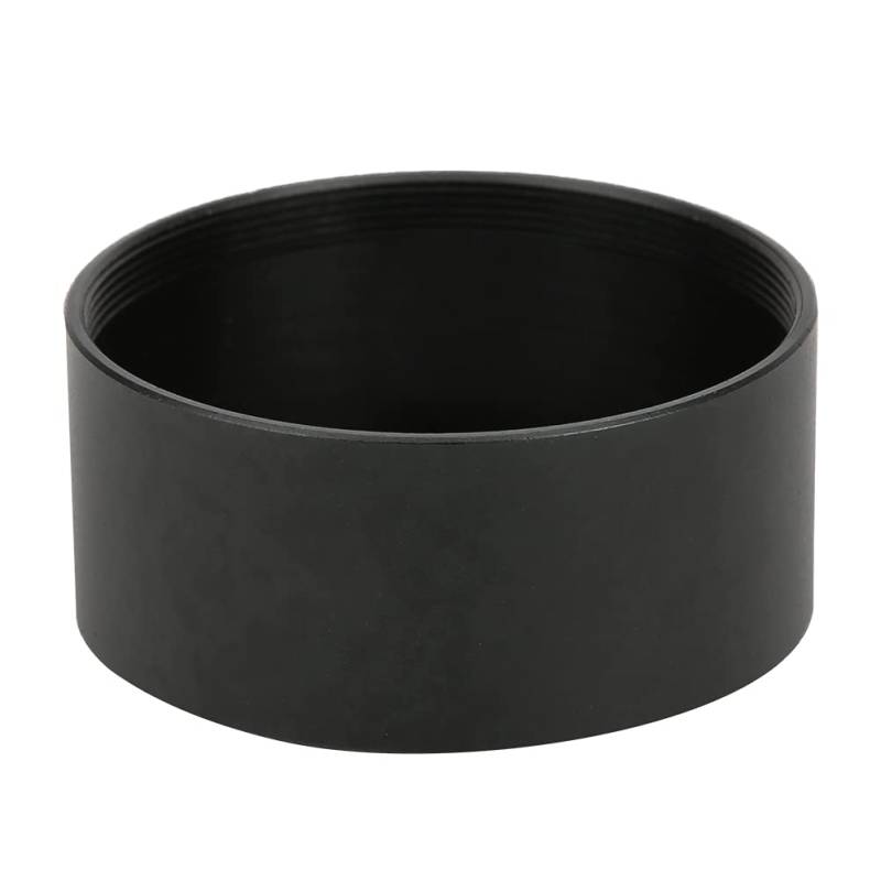 Mtlavistische Metall Aluminiumlegierung Lensumme Haube stabil und leicht für Digitalkamera -CCTV (Black) von Mtlavishness