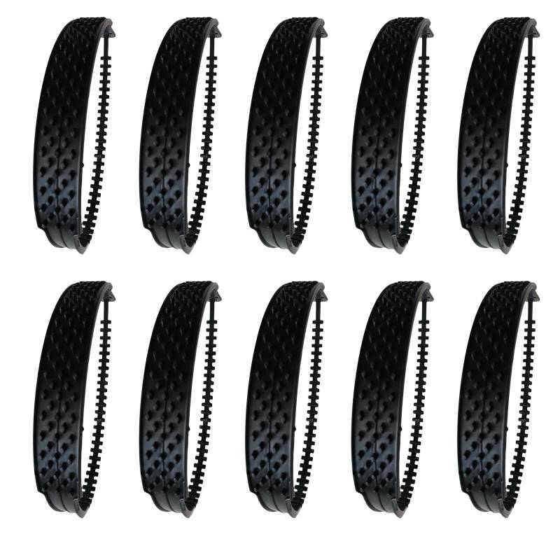 10 Pcs Car Tire Tractions Träger Reifenketten Auto Anti Skid Gurte 87 Cm Länge Um Den Der Nass Oder Eisbedingungen Zu Verbessern von Mtucegi