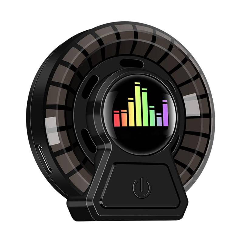 Car Music Rhythmus Lampe USB Wiederaufladbare Musik Synchronisation Lufterfrischer Auto Music Leuchten Schallsteuerung Leuchte von Mtucegi