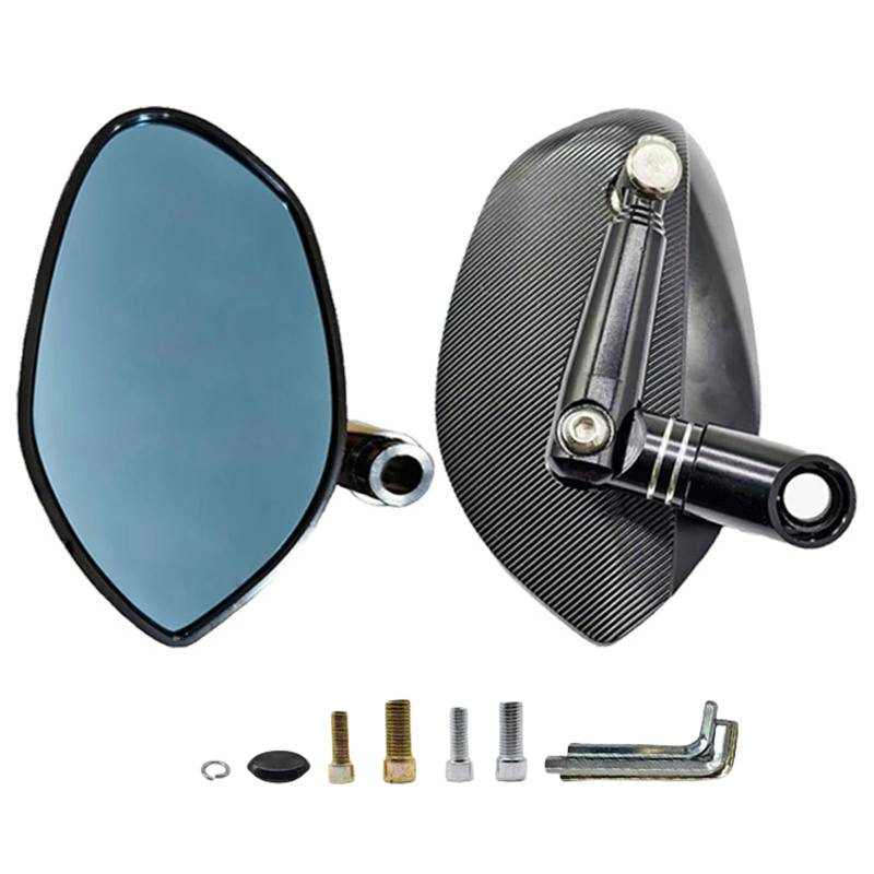 Einzigartige Mit Ahornblatt Geformte Seiten Glas Verstellbares Hackview Glas Upgrades Motorradzubehör von Mtucegi