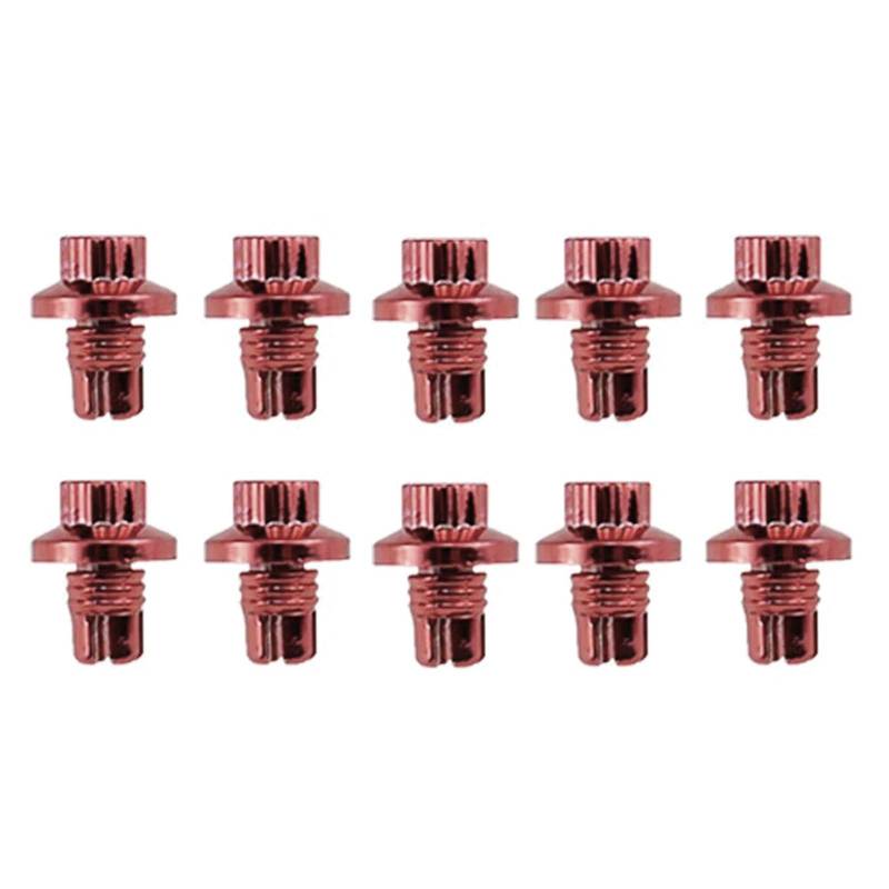 Mtucegi 10pcs Radkappen Lippenschraubenschraubenrofen Für Nietmuttern Rand Austauschdekorationen von Mtucegi