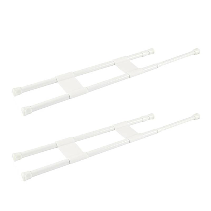 Mtucegi 27 ''/35 "Kühlschrankstangen Doppelte Kühlschrank Für EIN Verstellbare Spannungskühlschrank Hält Essen Und Getränke Für Ort Und Stelle von Mtucegi