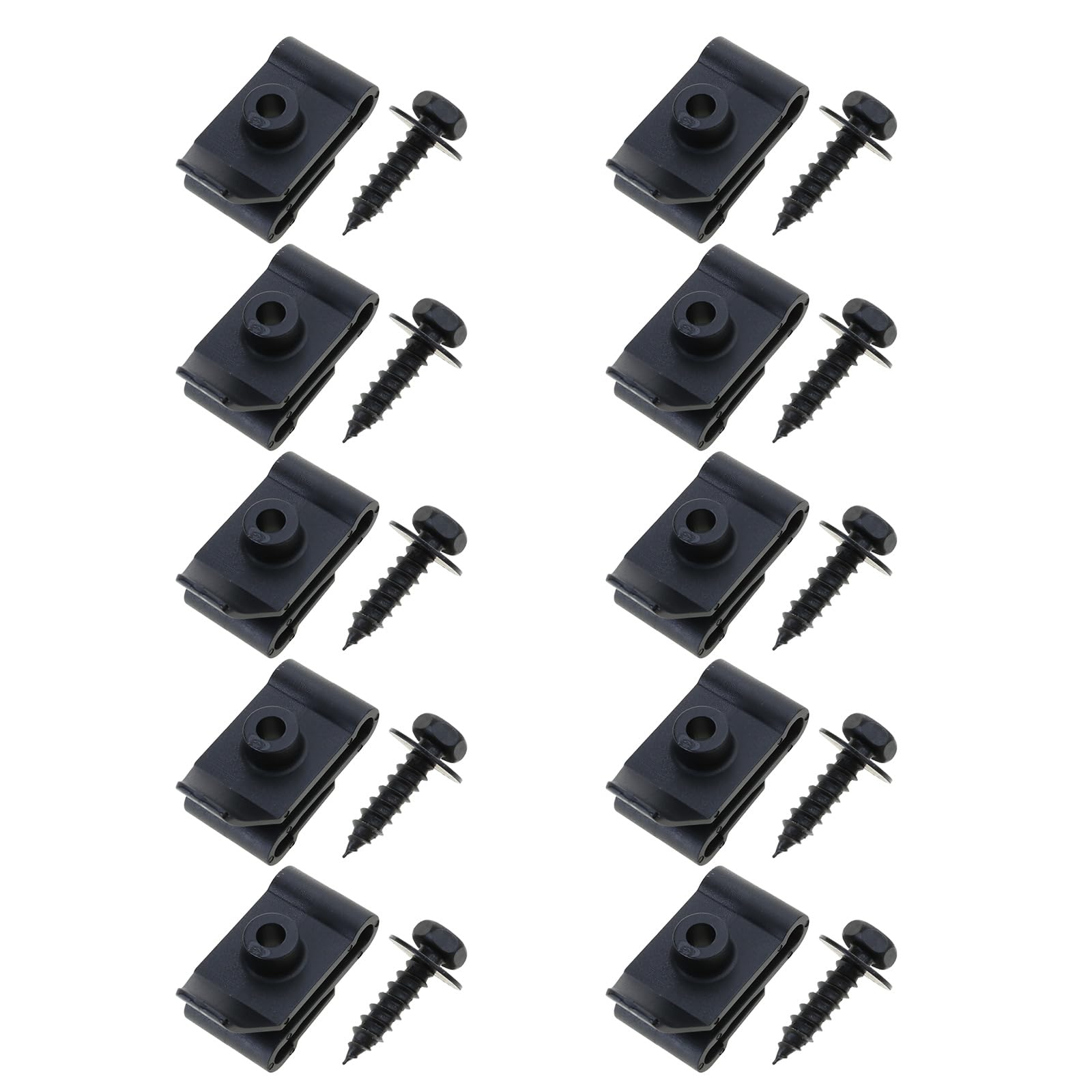 Mtucegi 5/10pcs Metallmotor Unter Bedeckungen Körper Schrauben Stoßfänger Kotflügel Und Metallverkleidung Feder Clip Auto Car Auto U Clip Mtucegi 5/10pcs Metallmotor Unter Bedeckungen Körper Schrauben Stoßfänger Kotflügel Und Metallverkleidung Feder Clip Auto Car Auto U Clip von Mtucegi