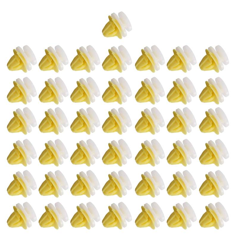 Mtucegi 50pcs Automotive Trimmplatten Klammern Körpersklammern Schäle Radformmessungstürradklammern Clip Clip Clip Clip von Mtucegi