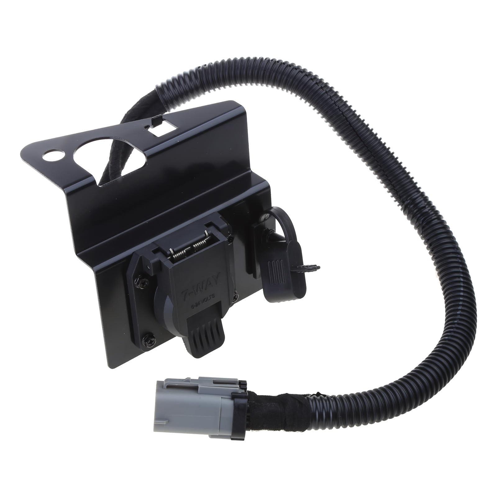 Mtucegi Anhängerschleppkabelbaumstecker 4 & 7-Pin Steckerkabelbaumanschluss 2C3Z-13A576-DA Fit Für F350 Super Duty Mtucegi Anhängerschleppkabelbaumstecker 4 & 7-Pin Steckerkabelbaumanschluss 2C3Z-13A576-DA Fit Für F350 Super Duty von Mtucegi