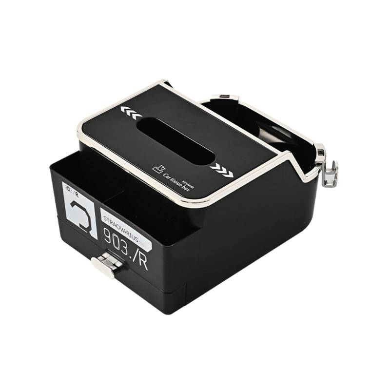Mtucegi Auto Armlehne Aufbewahrungsbox Autobechhalter Multifunktional Auto Armlehnenlagerbox Mit Gewebehalter Telefonhalter von Mtucegi