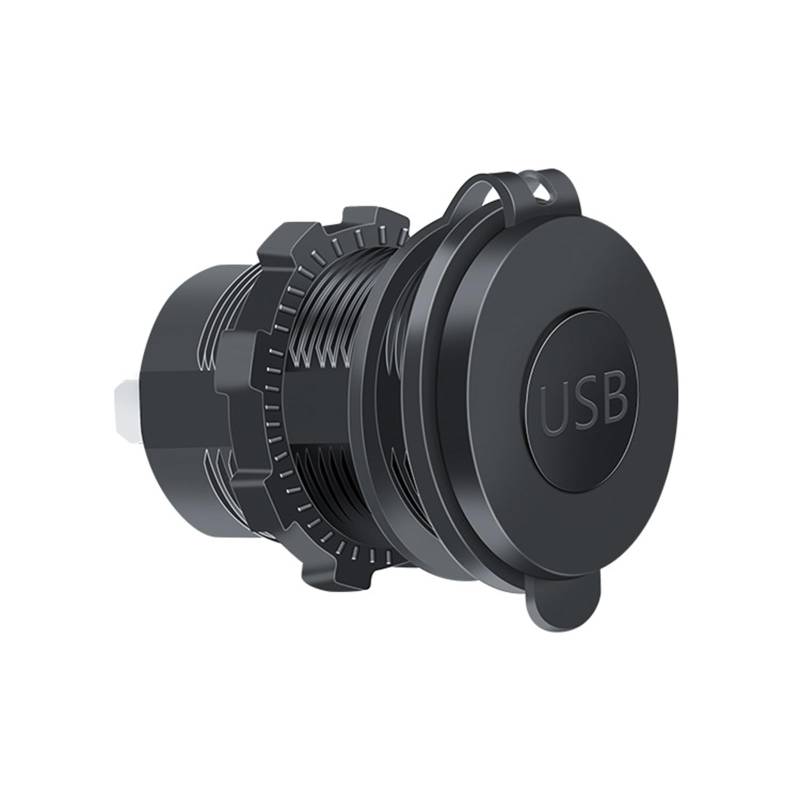 Mtucegi Doppel Port USB Gebühren Schnell Ladeadapter Staubdicht USB Adapter Touch Schalter Lädt ABS Für Fahrzeuge Und Motorräder Auf von Mtucegi