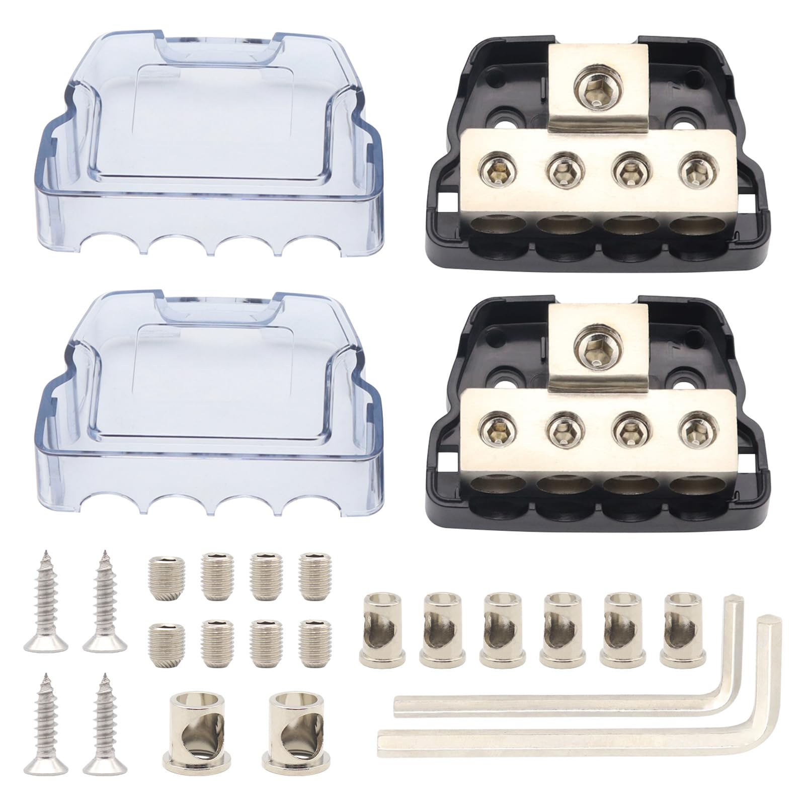 Mtucegi Elektrikdrahtanschluss Box Schaltung Stromspaltung 1x0ga In 4x4ga Mit Selbstklopfigen Schrauben Und Hexagonalen Tasten Mtucegi Elektrikdrahtanschluss Box Schaltung Stromspaltung 1x0ga In 4x4ga Mit Selbstklopfigen Schrauben Und Hexagonalen Tasten von Mtucegi