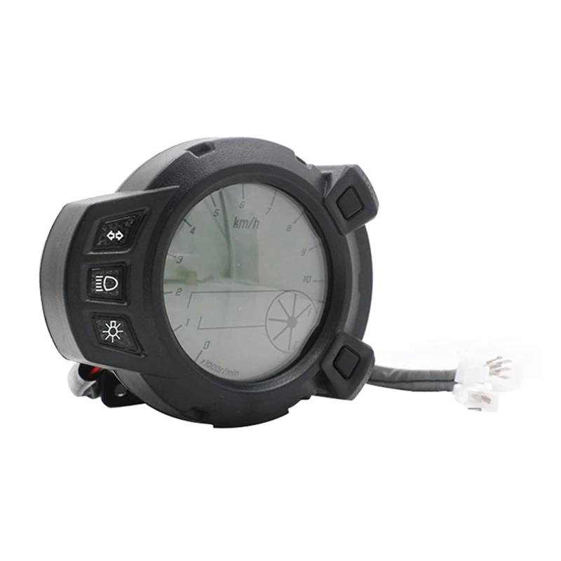 Mtucegi Hohe Sichtbarkeit 7 Farbbildschirm Tachometer Ölpegel LCD Instrumententafel Für BWS125 Einfache Installation von Mtucegi