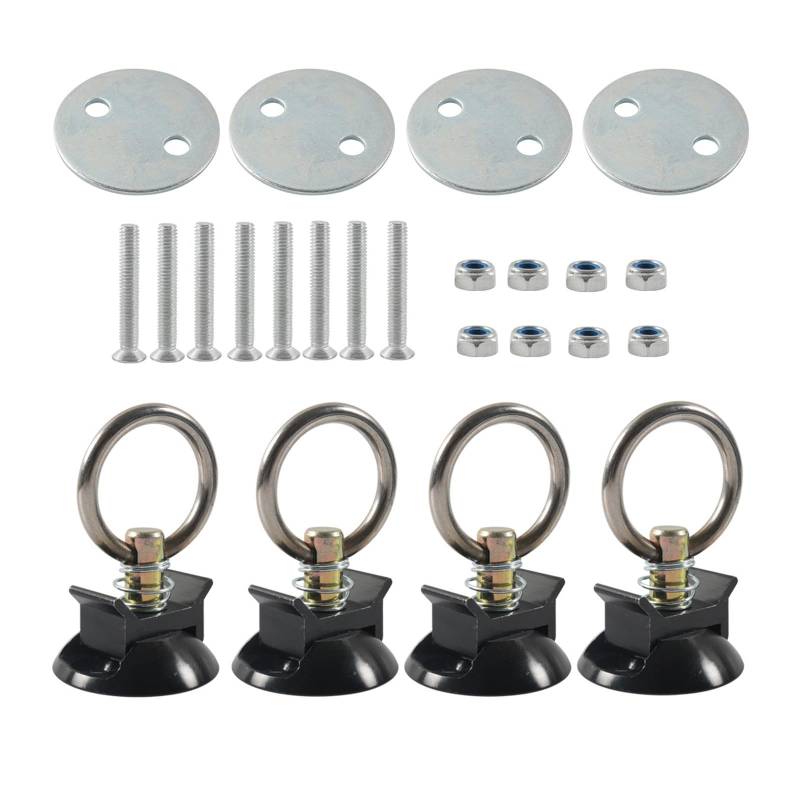 Mtucegi L Track Binde Down for Lobbetten Oder Anhänger Um Motorradbucken Systeme Runden Tie Anchors Point Set Zu Binden von Mtucegi