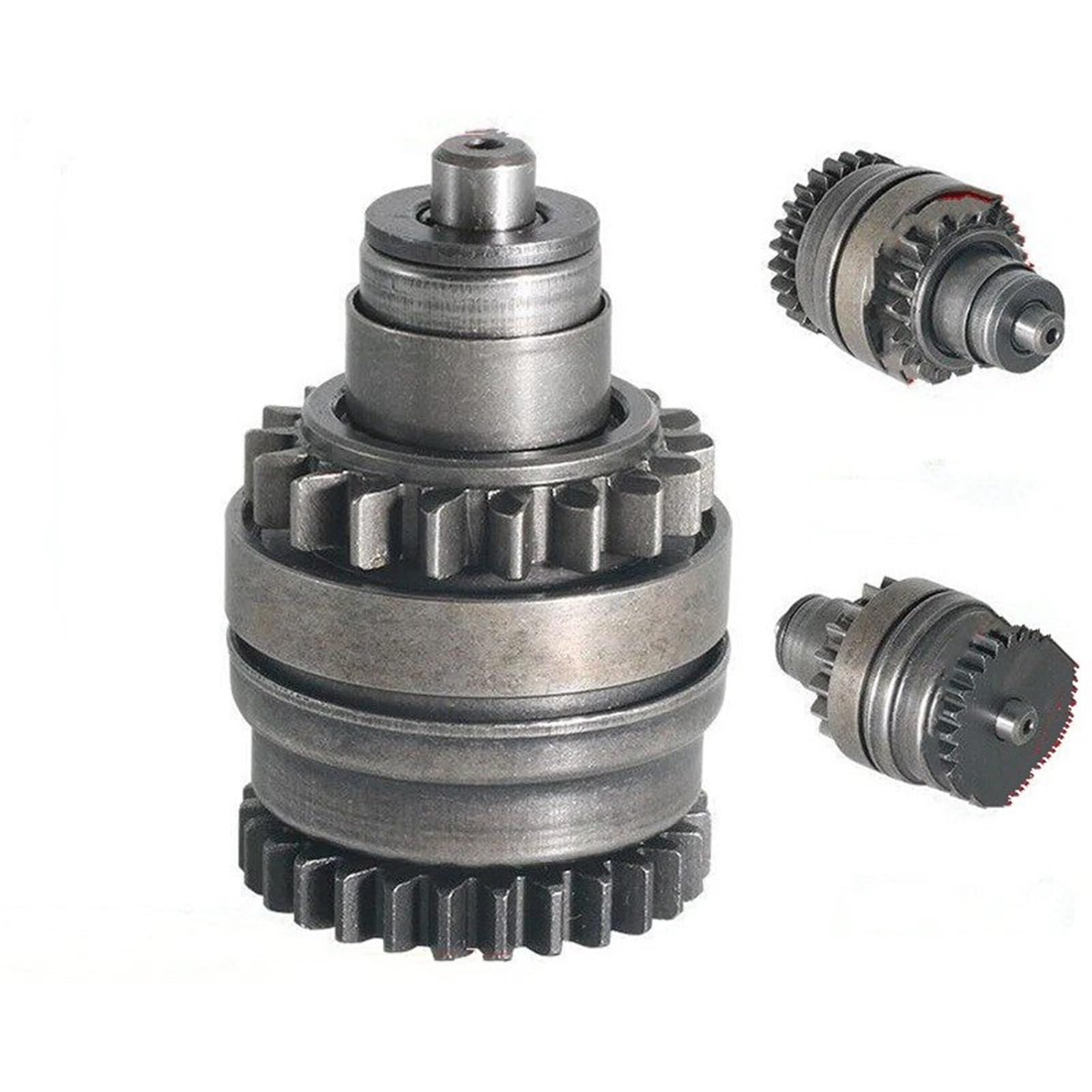 Anlasser Motor 2 PCS Elektrische Starter Moric & Bendix 250cc 300cc Motos Motor Teile Für Husaberg Für Offroad Motor TE 250 TE 300 OEM: 55140001100 Starter Motor(1pc Bendix) von Mtuqvma