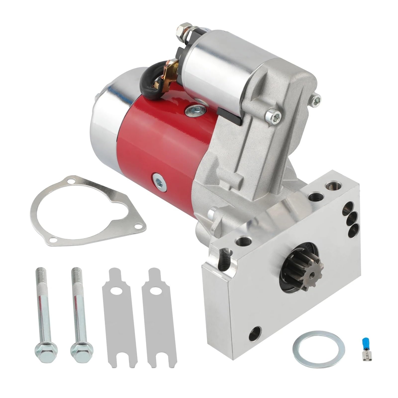Anlasser Motor Für Chevrolet Für Chevy Für V8 Für Mini Starter Motor Rot 3HP 305 350 454 18493 700HP Kleine & Big Block Starter Motor Anlasser Motor Für Chevrolet Für Chevy Für V8 Für Mini Starter Motor Rot 3HP 305 350 454 18493 700HP Kleine & Big Block Starter Motor von Mtuqvma