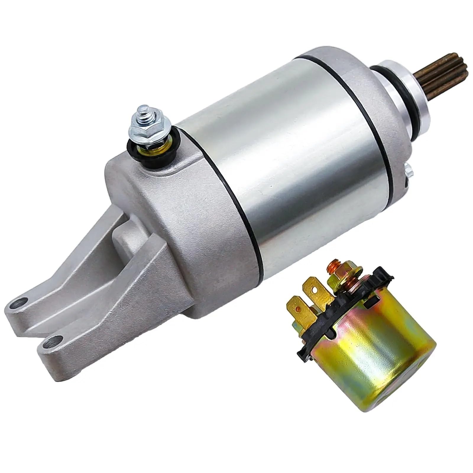 Anlasser Motor Für Kawasaki Für KVF 360 Prairie 2003-2008 21163-1328 Motorrad Starter Set SMU0278 41054082 Starter Motor Mit Relais Starter Motor Anlasser Motor Für Kawasaki Für KVF 360 Prairie 2003-2008 21163-1328 Motorrad Starter Set SMU0278 41054082 Starter Motor Mit Relais Starter Motor von Mtuqvma